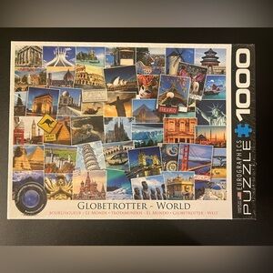 EUROGRAPHICS GLOBETROTTER BEAUTIFUL LANDMARKS OF THE WORLD 1000 PC PUZZLE NEW